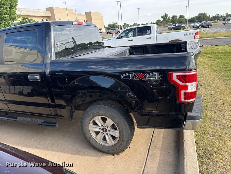 image for item EW4589 2019 Ford F150 XL Crew Cab pickup truck