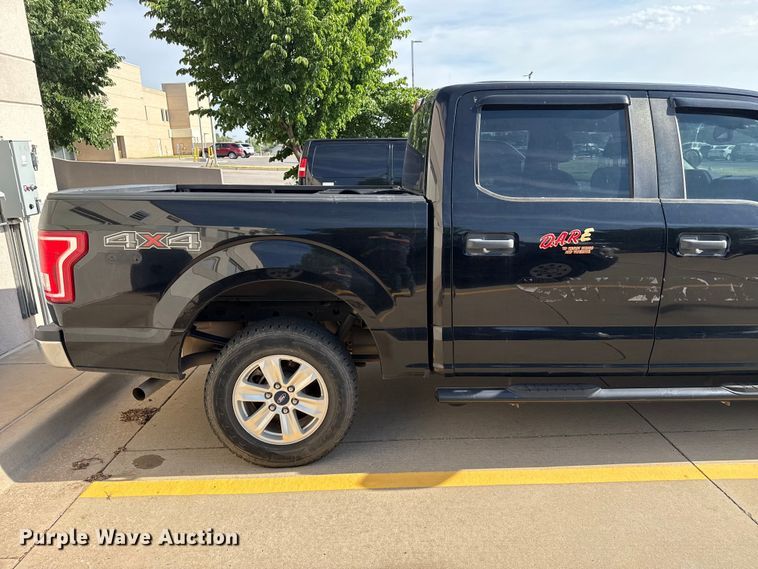 image for item EW4590 2017 Ford F150 XL Crew Cab pickup truck