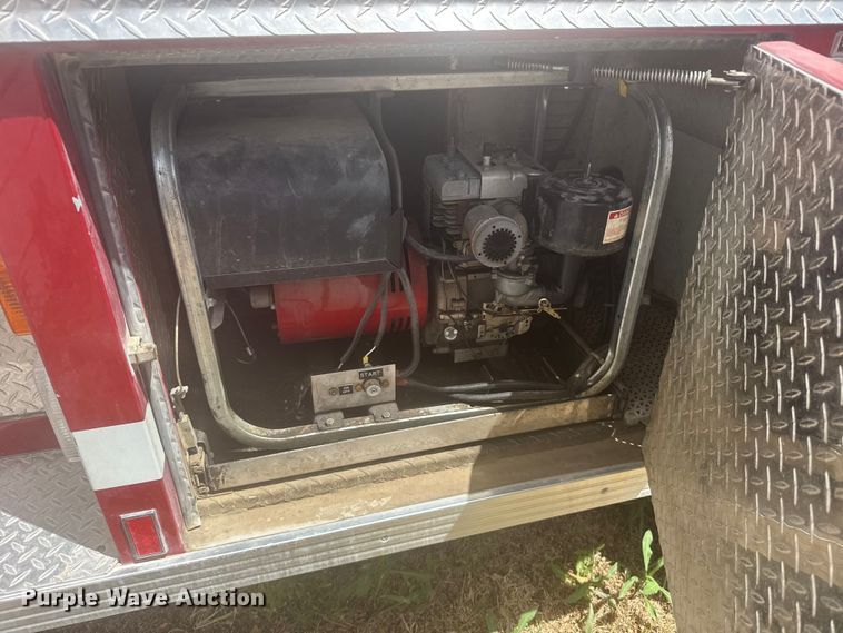 image for item FB7324 1996 Ford F700 pumper fire truck