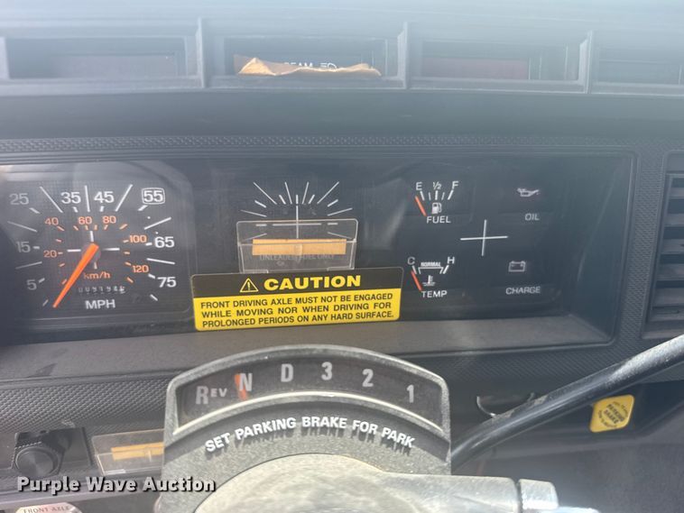 image for item FB7324 1996 Ford F700 pumper fire truck