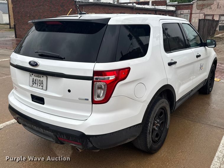 image for item FB7332 2013 Ford Explorer Police SUV