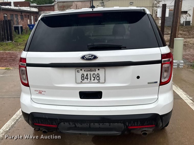 image for item FB7332 2013 Ford Explorer Police SUV