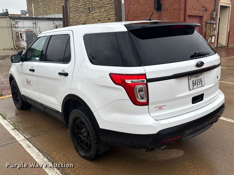 image for item FB7332 2013 Ford Explorer Police SUV
