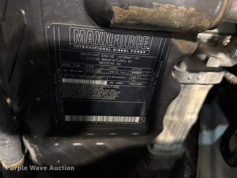 image for item FB7336 2009 International DuraStar bucket truck