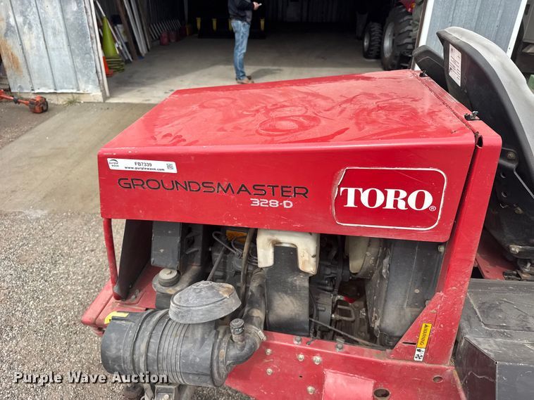 image for item FB7339 Toro Groundsmaster 328-D lawn mower