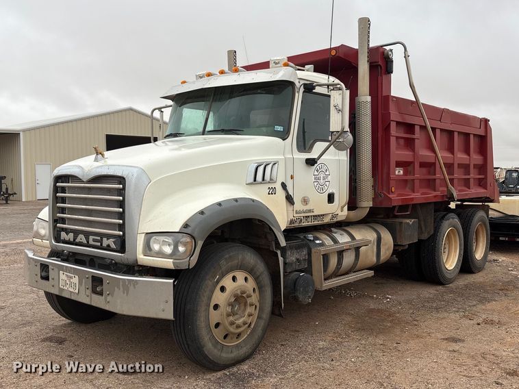 image for item FC2220 2012 Mack GU dump truck