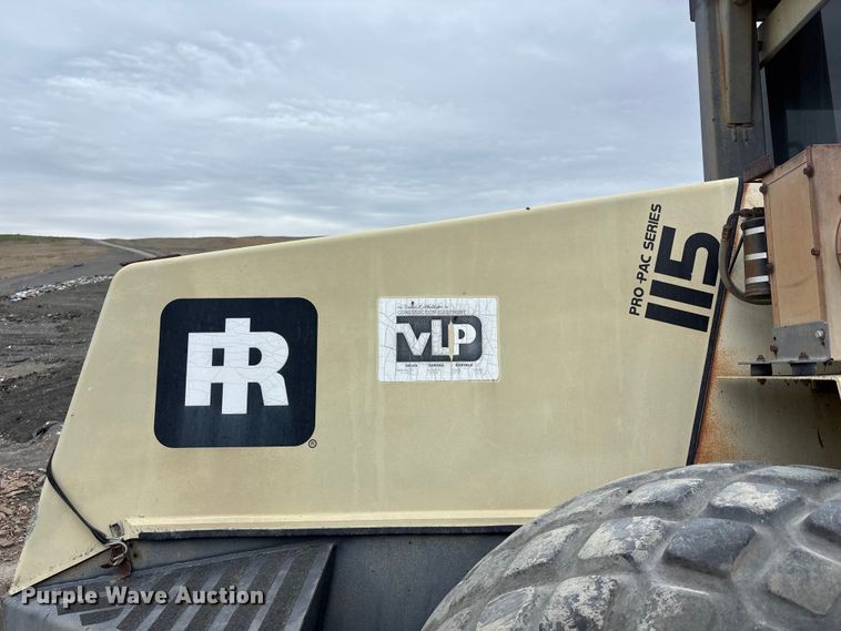 image for item FC4628 Ingersoll-Rand 115 Pro Pac single drum vibratory roller