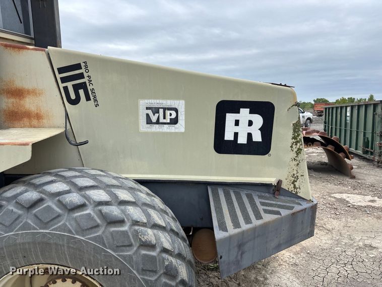 image for item FC4628 Ingersoll-Rand 115 Pro Pac single drum vibratory roller