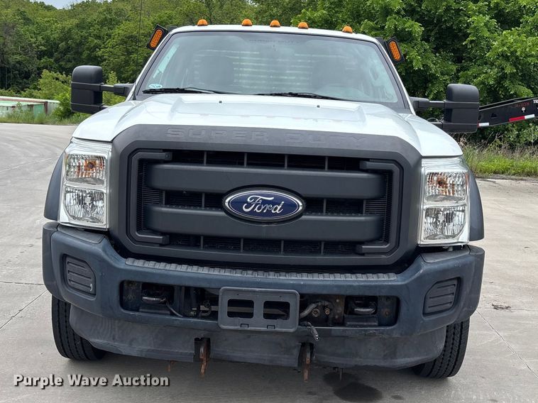 image for item FC4634 2014 Ford F450 Super Duty dump flatbed truck