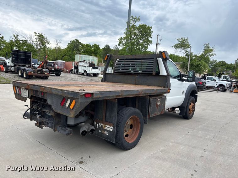 image for item FC4634 2014 Ford F450 Super Duty dump flatbed truck