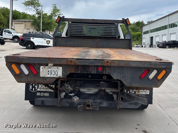image for item FC4634 2014 Ford F450 Super Duty dump flatbed truck