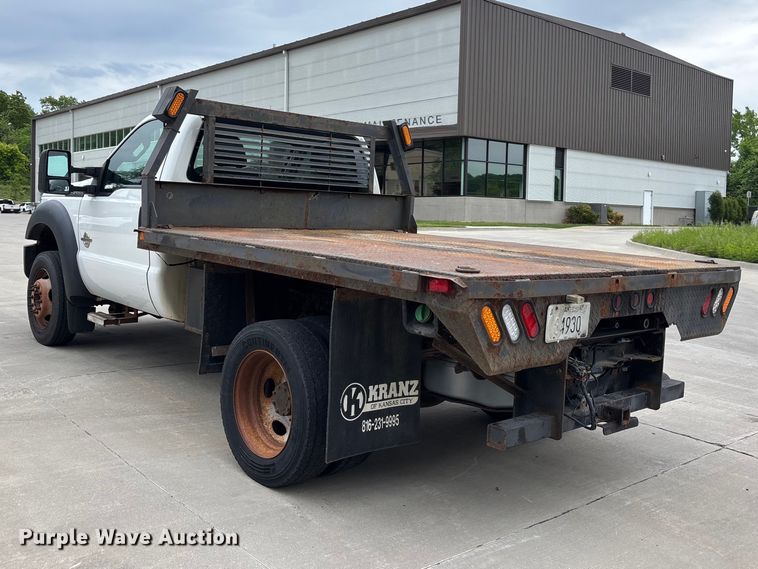 image for item FC4634 2014 Ford F450 Super Duty dump flatbed truck