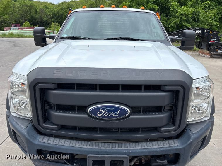 image for item FC4634 2014 Ford F450 Super Duty dump flatbed truck