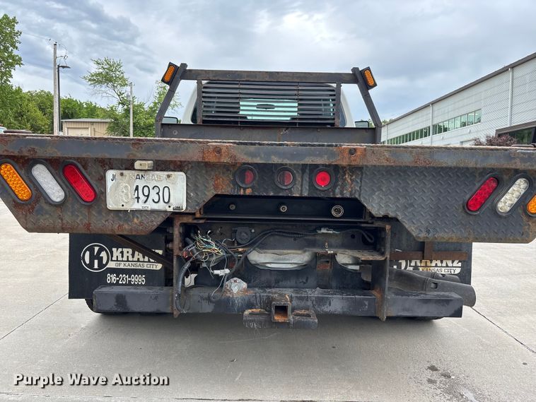 image for item FC4634 2014 Ford F450 Super Duty dump flatbed truck