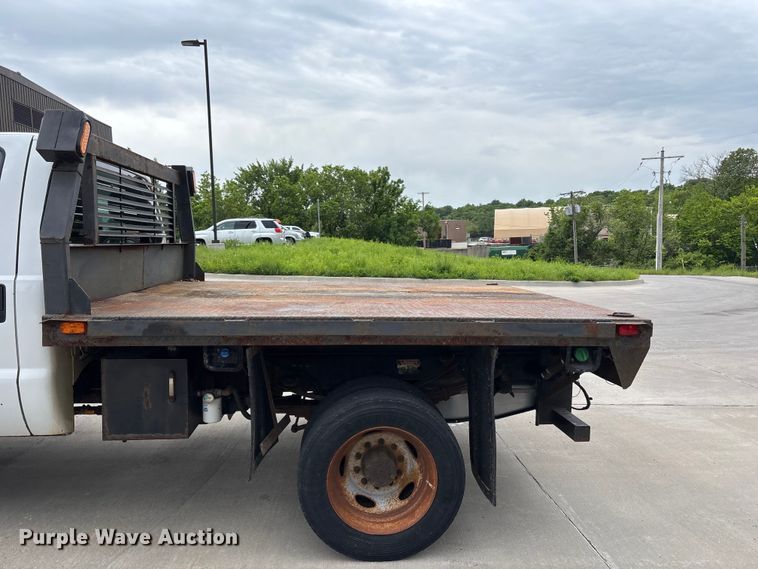 image for item FC4634 2014 Ford F450 Super Duty dump flatbed truck