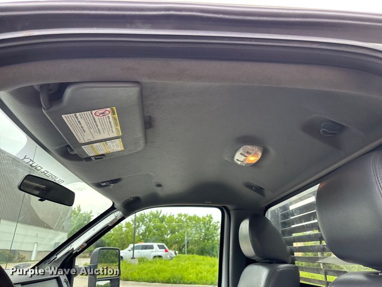 image for item FC4634 2014 Ford F450 Super Duty dump flatbed truck