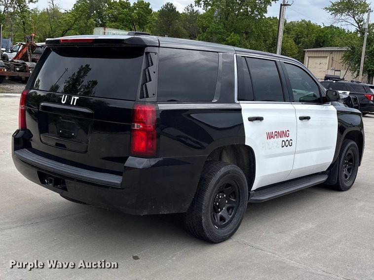 image for item FC4635 2018 Chevrolet Tahoe Police SUV