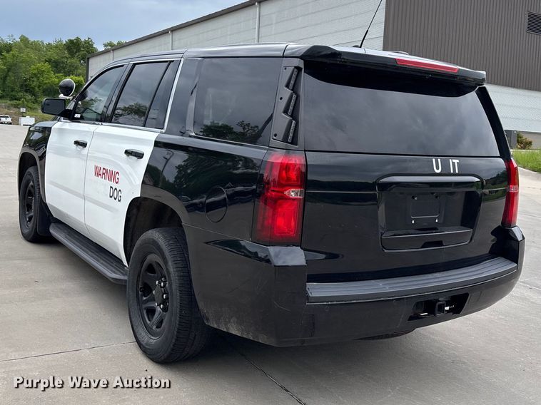 image for item FC4635 2018 Chevrolet Tahoe Police SUV