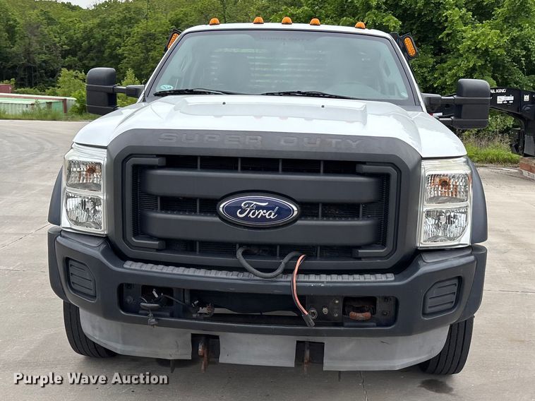 image for item FC4637 2014 Ford F450 Super Duty dump flatbed truck