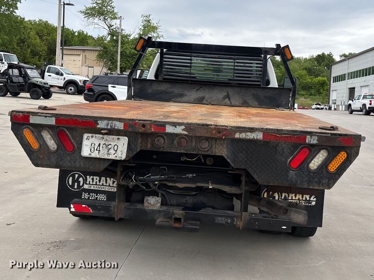 image for item FC4637 2014 Ford F450 Super Duty dump flatbed truck