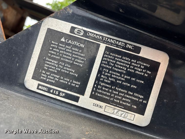 image for item FC4637 2014 Ford F450 Super Duty dump flatbed truck