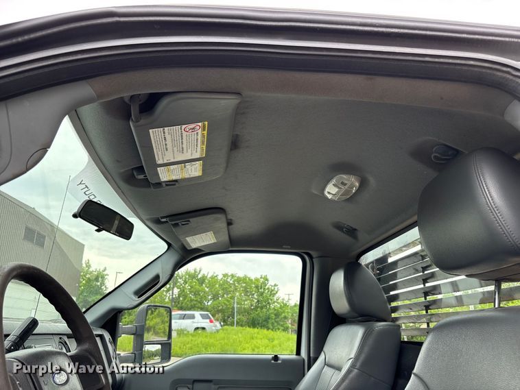 image for item FC4637 2014 Ford F450 Super Duty dump flatbed truck