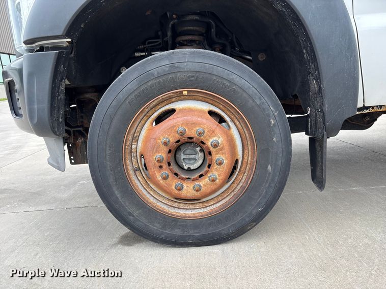 image for item FC4637 2014 Ford F450 Super Duty dump flatbed truck