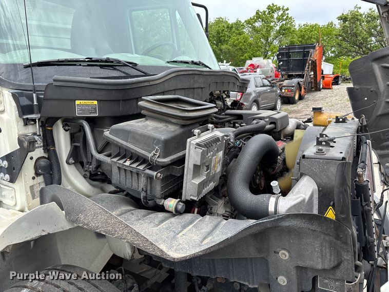 image for item FC4641 2014 International DuraStar 4300 utility / service truck with scissor lift