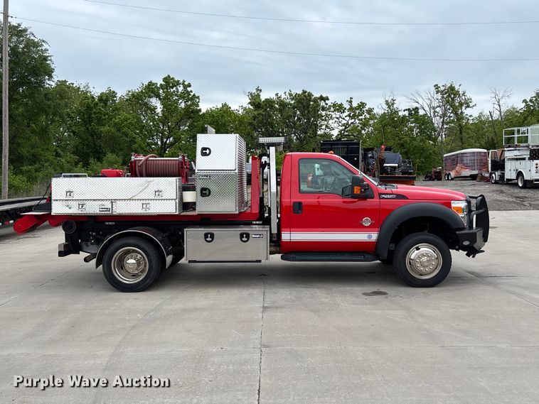 image for item FC4643 2016 Ford F550 Super Duty hook lift truck