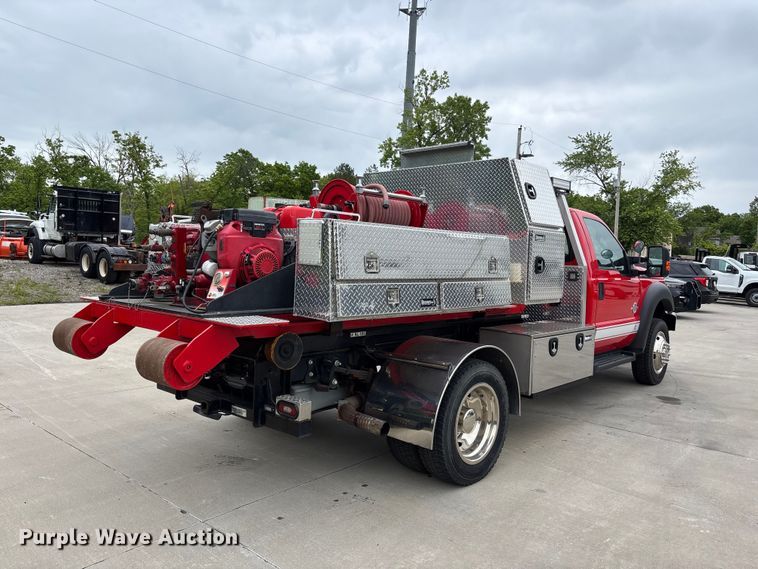 image for item FC4643 2016 Ford F550 Super Duty hook lift truck