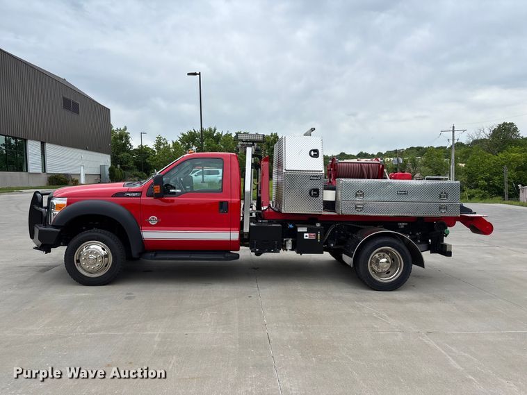 image for item FC4643 2016 Ford F550 Super Duty hook lift truck