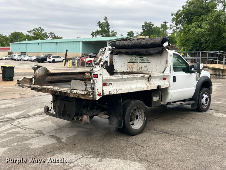 image for item FC5514 2009 Ford F450 Super Duty dump truck
