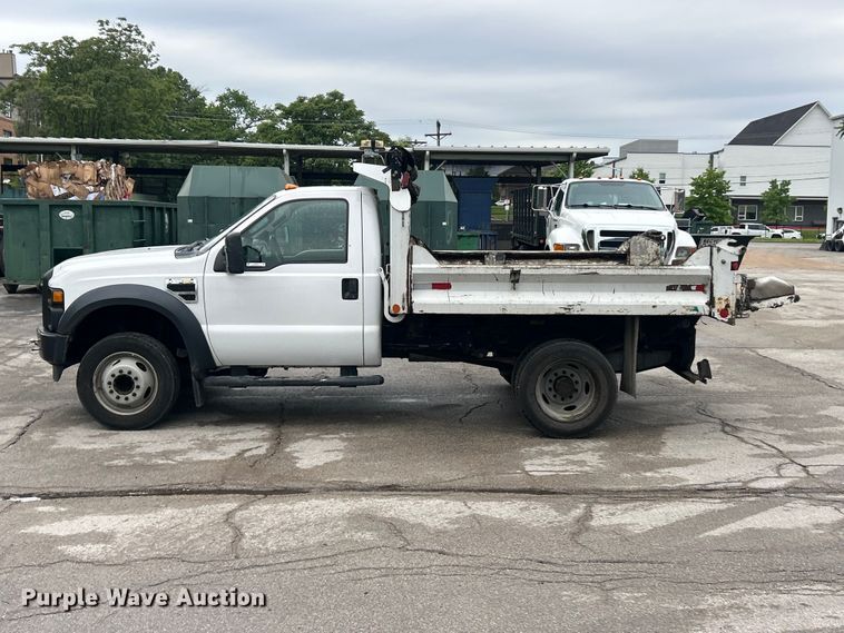 image for item FC5514 2009 Ford F450 Super Duty dump truck