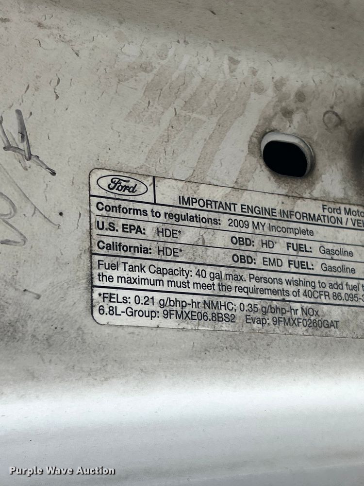 image for item FC5514 2009 Ford F450 Super Duty dump truck