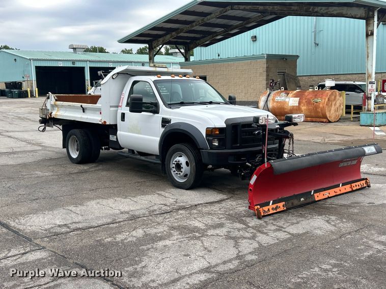 image for item FC5515 2009 Ford F450 Super Duty dump truck