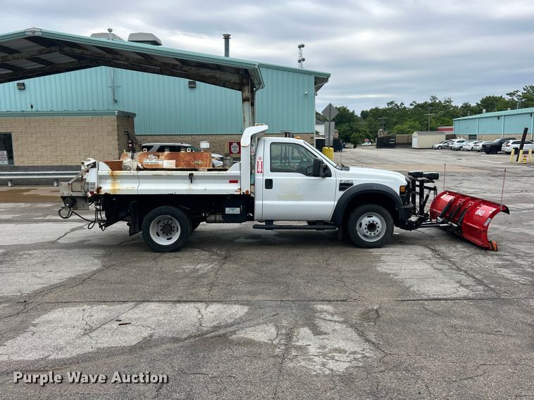 image for item FC5515 2009 Ford F450 Super Duty dump truck
