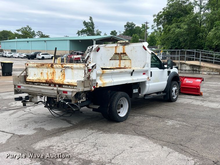 image for item FC5515 2009 Ford F450 Super Duty dump truck