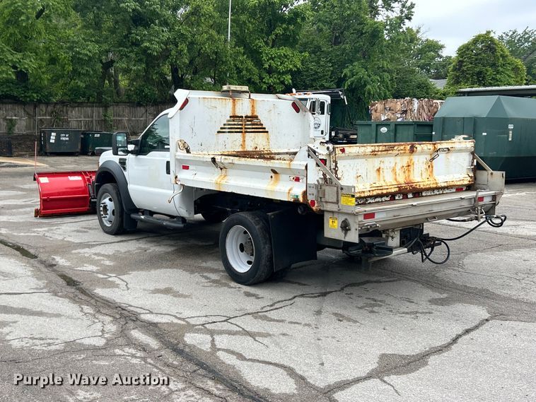image for item FC5515 2009 Ford F450 Super Duty dump truck