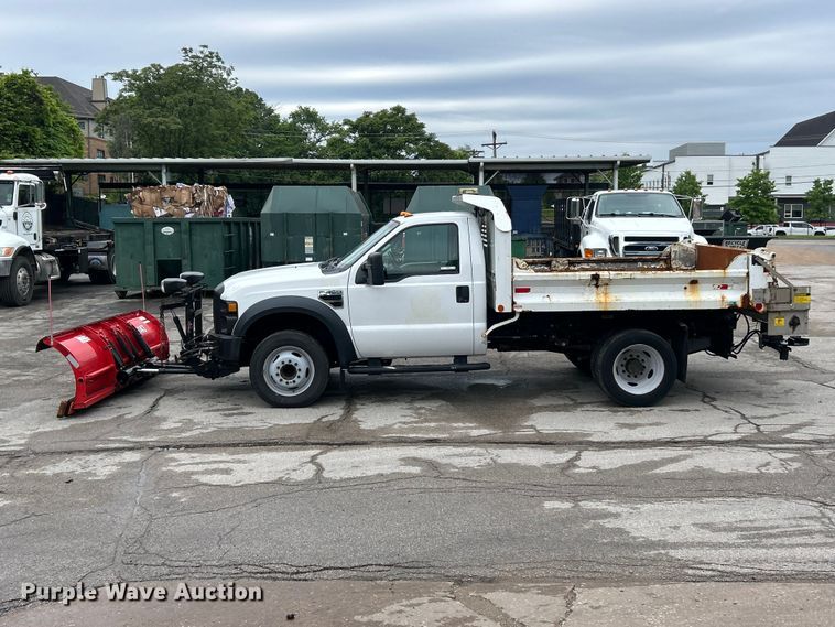 image for item FC5515 2009 Ford F450 Super Duty dump truck
