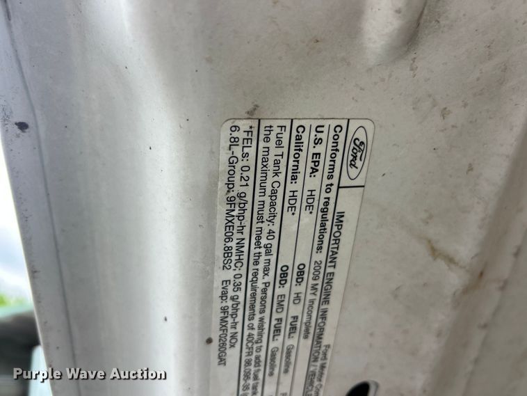 image for item FC5515 2009 Ford F450 Super Duty dump truck