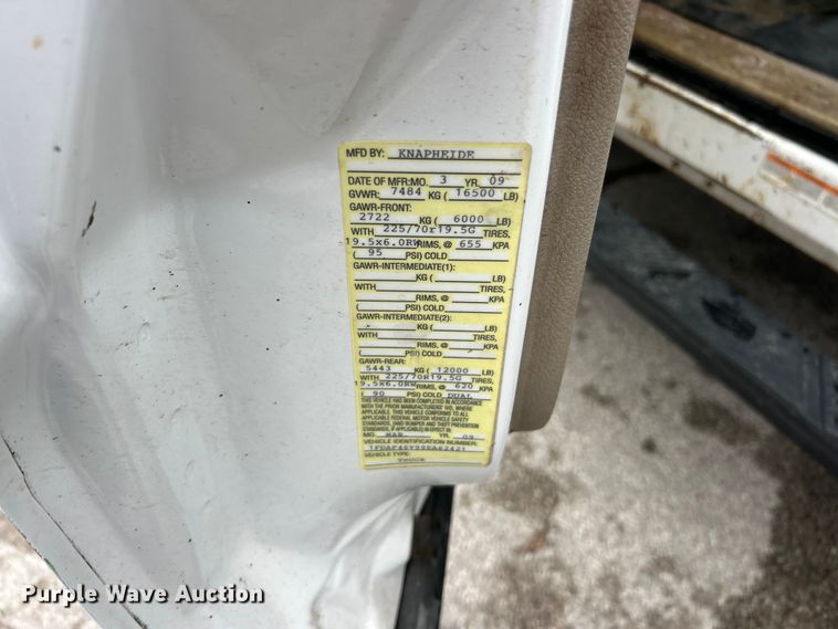 image for item FC5515 2009 Ford F450 Super Duty dump truck