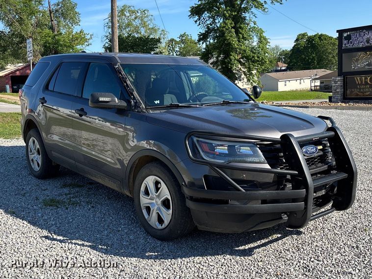 image for item FC5637 2018 Ford Explorer Police Interceptor SUV