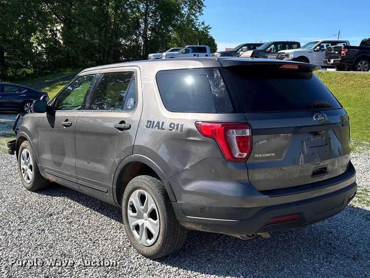 image for item FC5637 2018 Ford Explorer Police Interceptor SUV