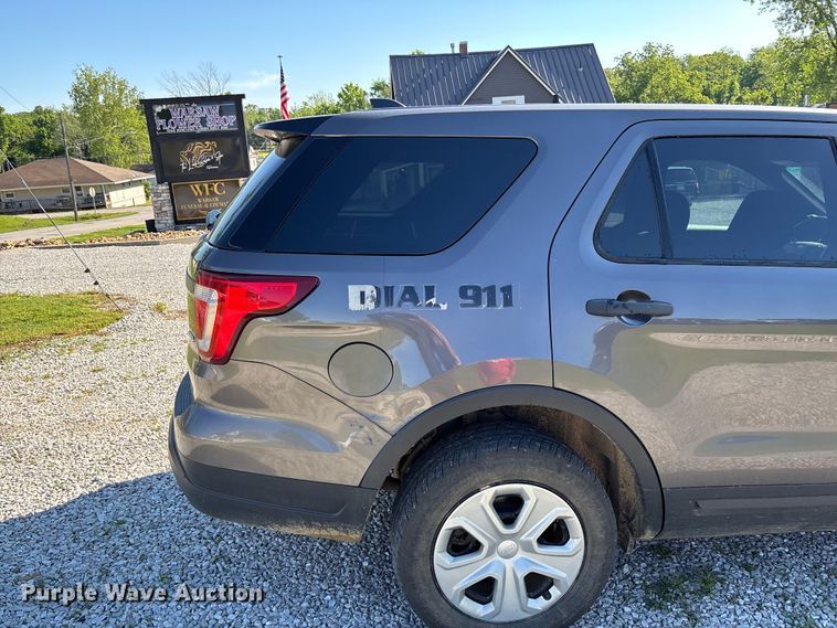 image for item FC5637 2018 Ford Explorer Police Interceptor SUV