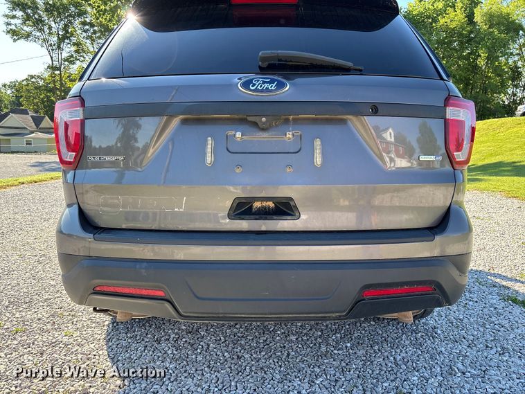 image for item FC5637 2018 Ford Explorer Police Interceptor SUV