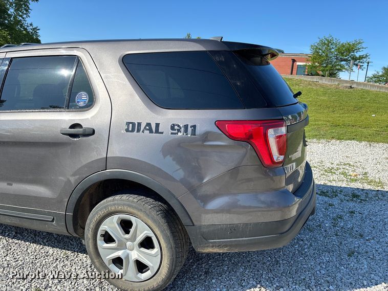 image for item FC5637 2018 Ford Explorer Police Interceptor SUV