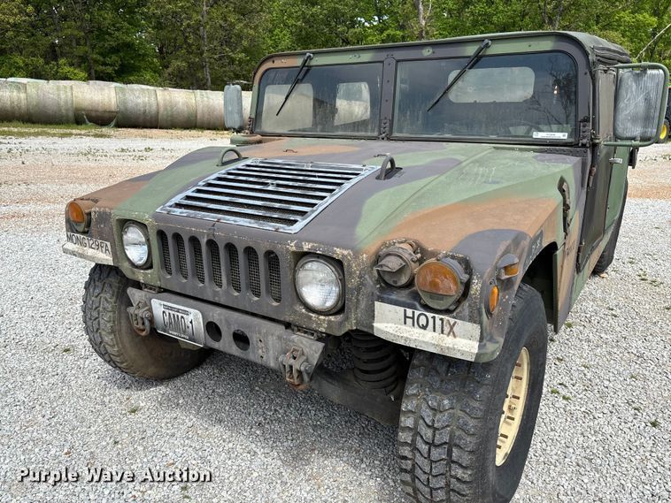 image for item FC5648 1990 AM General M998 SUV