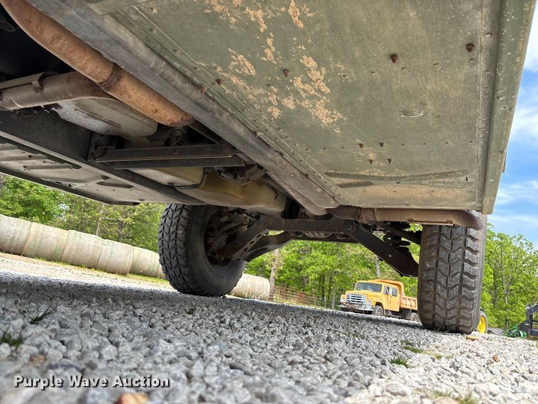 image for item FC5648 1990 AM General M998 SUV
