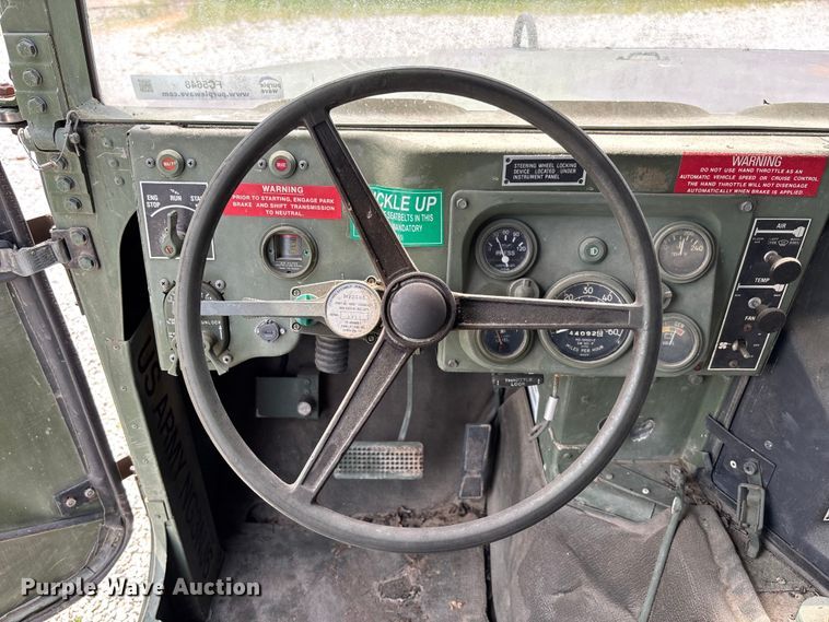 image for item FC5648 1990 AM General M998 SUV