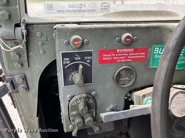 image for item FC5648 1990 AM General M998 SUV